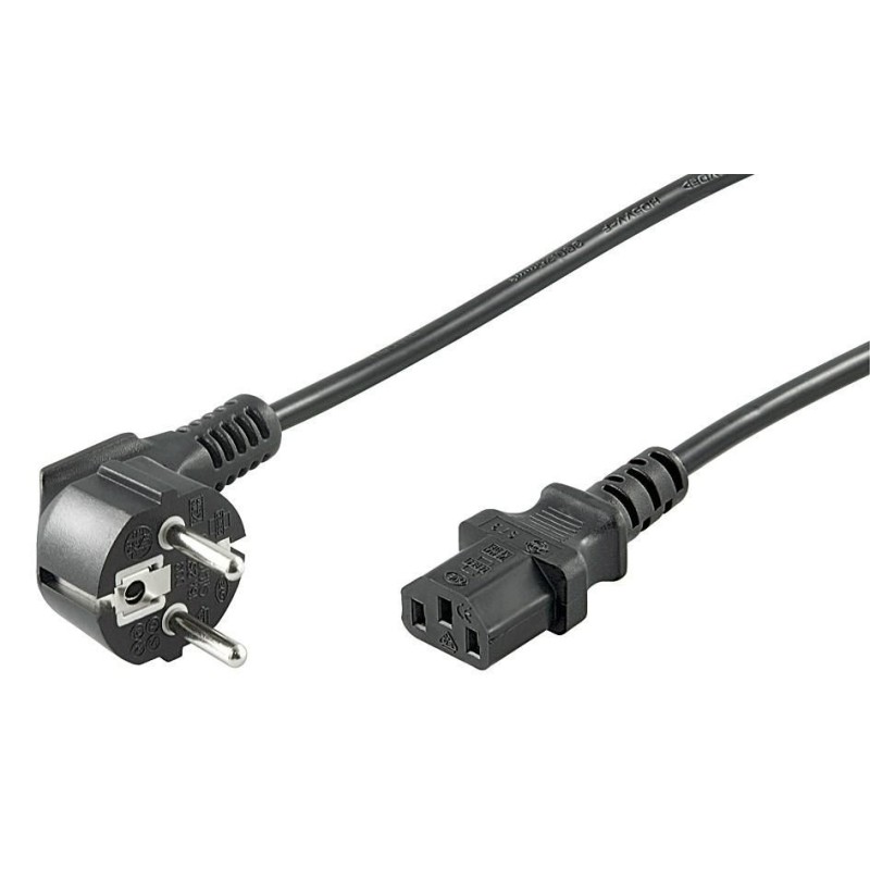 MicroConnect Power Cord 0,5m Black IEC320